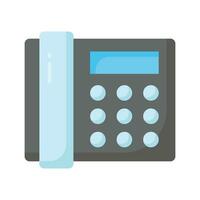 Icon of vintage telephone, vector design of landline