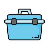 An amazing icon of tool box in trendy design style vector