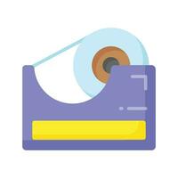 Check this amazing icon of tape dispenser in trendy style vector