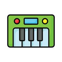 Get your hold on this beautifully designed vector of piano, musical instrument