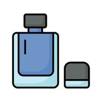 escalable icono de perfume, único vector de fragancia botella