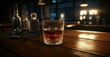 AI generated what to do in order to savor the last of the whiskey photo