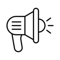 Grab this beautifully designed icon of megaphone in editable style, a customizable vector of loudspeaker