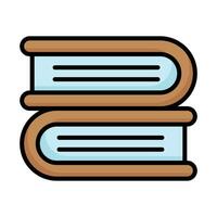 Get your hands on this creatively crafted books icon, ready to use vector