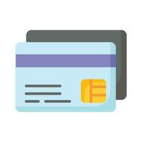 Atm card vector design in modern style, card for online payments and cash withdrawal