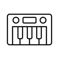 Get your hold on this beautifully designed vector of piano, musical instrument