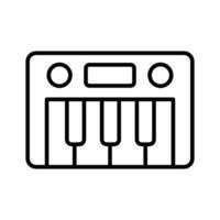 obtener tu sostener en esta hermosamente diseñado vector de piano, musical instrumento