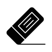 Creatively designed modern icon of eraser, vector in trendy editable style