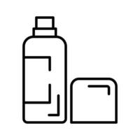 Icon of body spray in trendy style, aroma perfume vector design