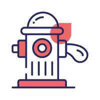 Check this carefully designed icon of fire hydrant in modern style vector