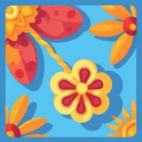 AI generated Summer Vibe Vacation Tropic Icon Clip Art Sticker Decoration Simple Background photo