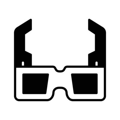 Check this carefully designed icon of 3d glasses in modern style, ready to use icon
