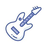 A string musical instrument vector design, premium icon of guitar in modern style