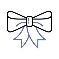 Fashion accessory, editable vector design of decorative bow