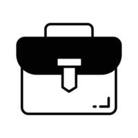 Business portfolio vector design, an amazing icon of business bag in editable style