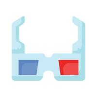 cheque esta cuidadosamente diseñado icono de 3d lentes en moderno estilo, Listo a utilizar icono vector