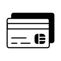 Atm card vector design in modern style, card for online payments and cash withdrawal