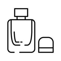 escalable icono de perfume, único vector de fragancia botella