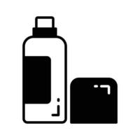 Icon of body spray in trendy style, aroma perfume vector design