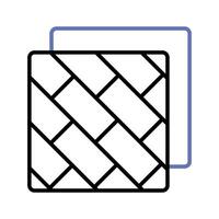 Floor tiles vector design, flooring icon with pixel perfect graphics