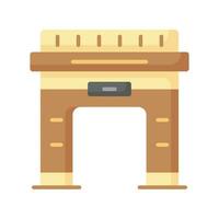 Modern icon of Arc dDe Triomphe in customizable style vector