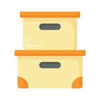 File boxes vector design, ready to use in websites and mobile apps