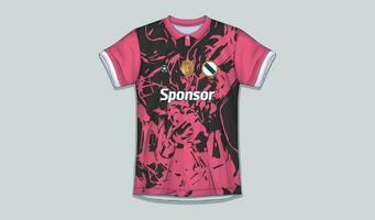 vector soccer jersey design for sublimation, sport t shirt design