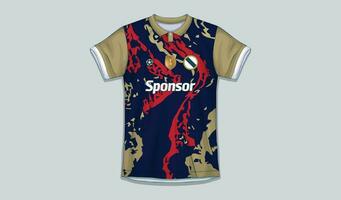 vector soccer jersey design for sublimation, sport t shirt design