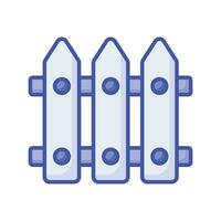 Check this beautiful vector of fence, wooden barrier icon