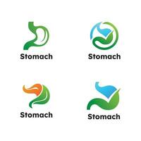 Stomach Care Logo Vector Design Template, Creative stomach Symbol