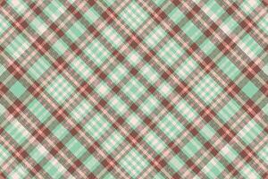 Tartan plaid pattern with texture and summer color. vector