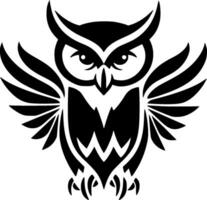 Owl - High Quality Vector Logo - Vector illustration ideal for T-shirt graphic