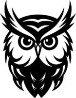 Owl - High Quality Vector Logo - Vector illustration ideal for T-shirt graphic