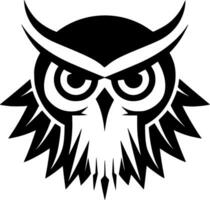 Owl - High Quality Vector Logo - Vector illustration ideal for T-shirt graphic