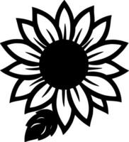 Flower, Minimalist and Simple Silhouette - Vector illustration