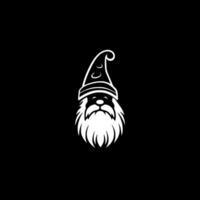 Gnome, Minimalist and Simple Silhouette - Vector illustration