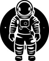 astronauta - alto calidad vector logo - vector ilustración ideal para camiseta gráfico
