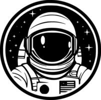 astronauta - alto calidad vector logo - vector ilustración ideal para camiseta gráfico