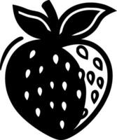 Strawberry - High Quality Vector Logo - Vector illustration ideal for T-shirt graphic