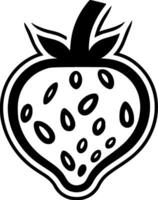 Strawberry - High Quality Vector Logo - Vector illustration ideal for T-shirt graphic