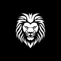 Lion, Minimalist and Simple Silhouette - Vector illustration