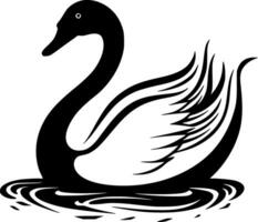 Swan - High Quality Vector Logo - Vector illustration ideal for T-shirt graphic