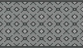 Illustration of weaving textile pattern on black background. vector
