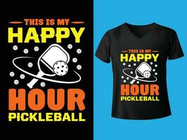 Pickleball quote custom t-shirt design illustrator vector