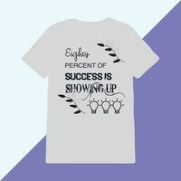 Genius t-shirt design , print ready typography style, tee, Vector illustration. Genius is one percent inspiration and ninety-nine percent perspiration, t-shirt