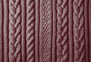 AI generated Knitted sweater texture, background with copy space. AI Generated photo