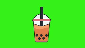 kaffe 2d animerad video