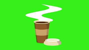 coffee 2d animated video