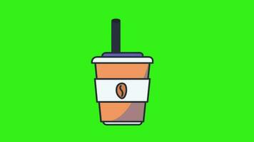 coffee 2d animated video