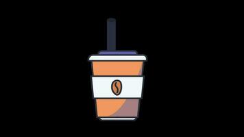 coffee 2d animated cartoon video